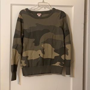 Camo sweater